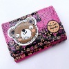 lovely bear PU leather wallet