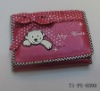 lovely bear designed wallet for girls