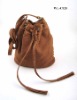 lovely brown canvas pouch