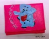 lovely elephant printed wallet