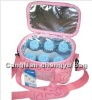 lovely pink bottle cooler bag