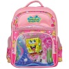 lovely pink student school bag