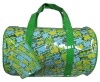 lovely printed pvc handbag for girls