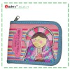 lovely printed zipper wallet for girls