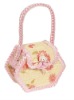 lovely printing bamboo bag handbags for young ladies