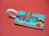 lovely pvc luggage tag