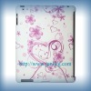 loving heart leather skin protective case for ipad2