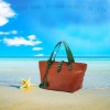 low price PU leather lady's handbag