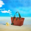 low price PU leather lady's handbag