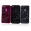 lucky clouds & peony series case for iPhone 4/4S