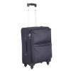 luggage and bags with aluminum trolley and universal wheels