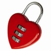 luggage code padlock