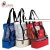 lunch cooler bag with bottom pocket