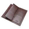 luxury Brief long leather man wallet