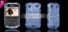 luxury case/cover for blackberry9900  (9900JS206-1) Paypal Accept