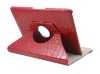 luxury crocodile-leather case for samsung galaxy tab 7510 -can be 360 degree rotation