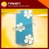 luxury leather case for Apple iphone4 4s