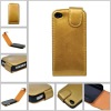 luxury leather case for iphone 4S case