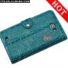 luxury leather crocodile skin foldable case cover shell with stand for Galaxy Note i9220 N7000