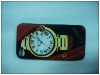 luxury pc cover case for iphone 4g,watch pattern