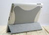 magnetic smart cover with back cover for ipad2