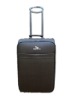 man' black elegant design luggage trolley travel bag