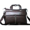 man leather shoulder briefcase