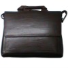 man leather shoulder briefcase