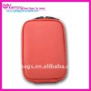 matte red PU designer shoulder camera  bag