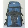 men's blue climbing hiking sports backpack