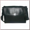 men's classical shoulder cow leather briefcase bag
