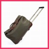 men's good quality army green trolley luggage bag (001)