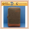 mens leather canvas laptop bag