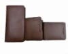 mens trendy real leather wallets