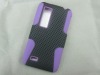 mesh combo case  for optimus 3D/P920,made by pc and silicone