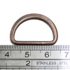 metal D ring for handbag