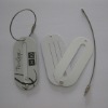 metal aluminium luggage tag