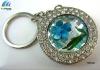 metal bag hanger purse hooks with keychain