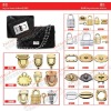 metal fittings for handbag and leather bag ZJ6685