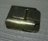 metal handbag lock bronze color