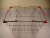 metal shopping basket