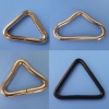 metal triangle shape ring