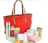 microfiber leather diaper bag