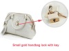 mini fashion handbag hardware bag lock with key to keep the bag security