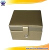 mini sweet delicate leather&velvet jewellery box/cosmetic case