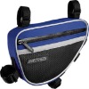 mix color reflective tape bicycle frame bag