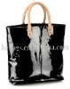 mixed color handbag leisure