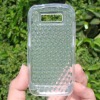 mobile phone case, transparent TPU case, crystal case, silicon case, mobile phone accessory, for Nokia E71 (paypal)