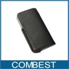 mobile phone leather case for iPhone 4