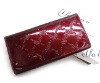 moldbaby leather wallet with shiny designer purse